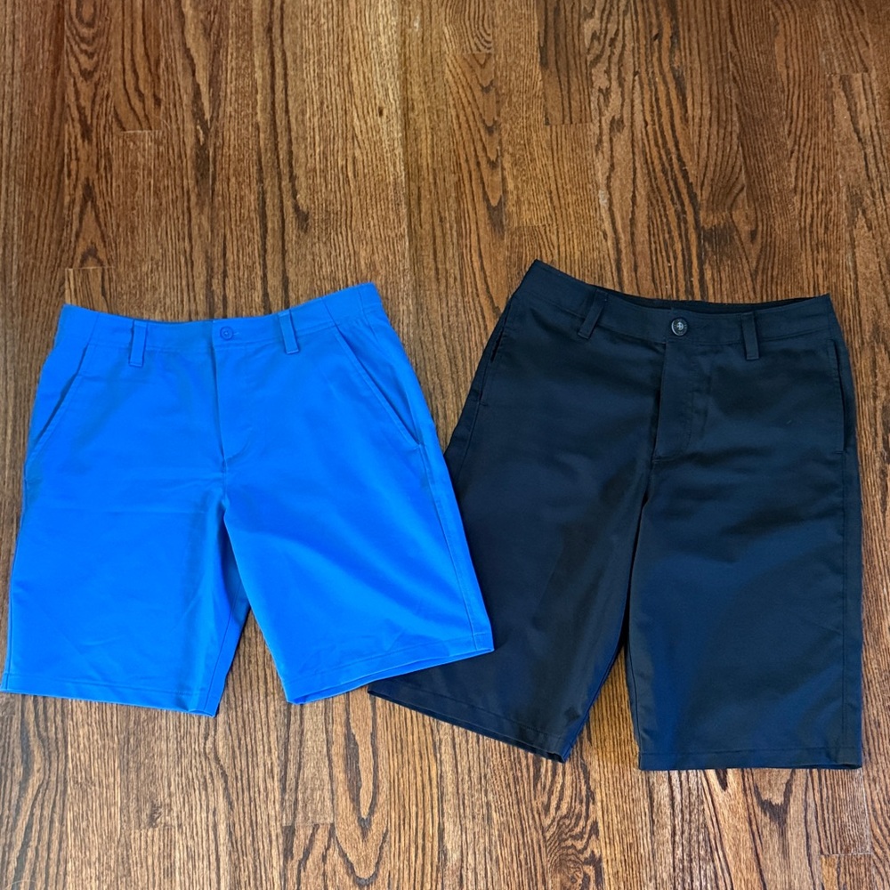 Bundle- boys Under Armour  shorts YLG